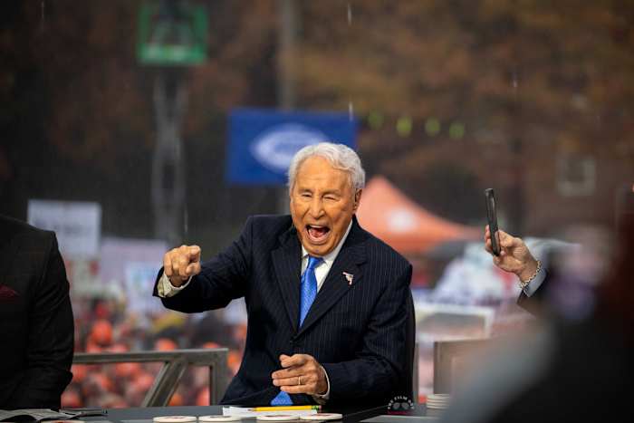 Coach Lee Corso on College Gameday